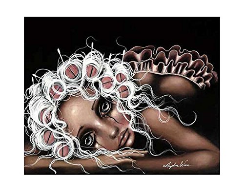 Dryin' the Dishes Angelina Wrona Fantasy Art Print Poster - Unique Kitchen Decor & Gift for Dishwashing Enthusiasts