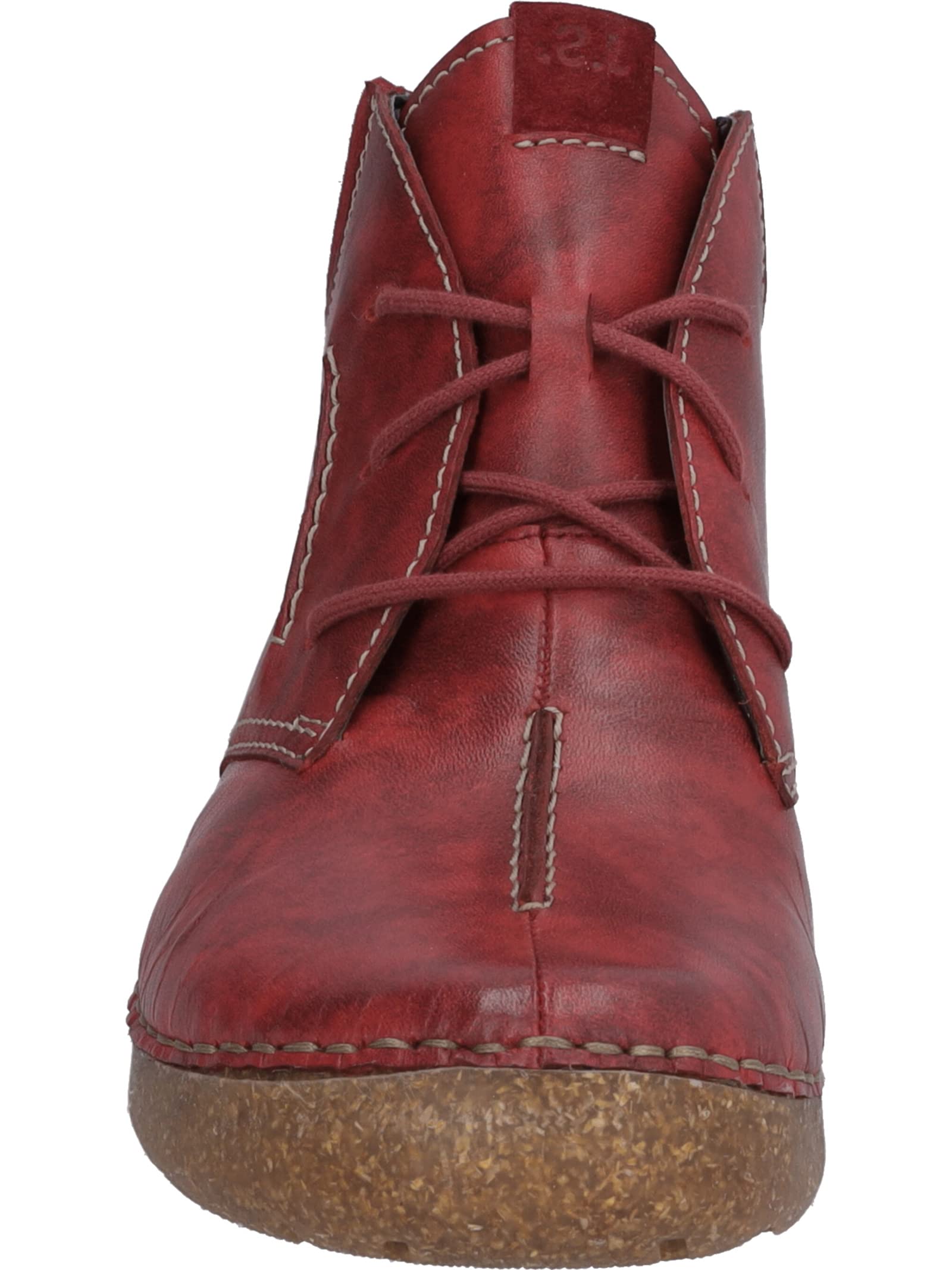 Josef Seibel Women's Fergey 65 Lace-up Ankle Boots - Comfortable Leather Casual Shoes for Ladies | Perfect for Work, Walking & Everyday Wear