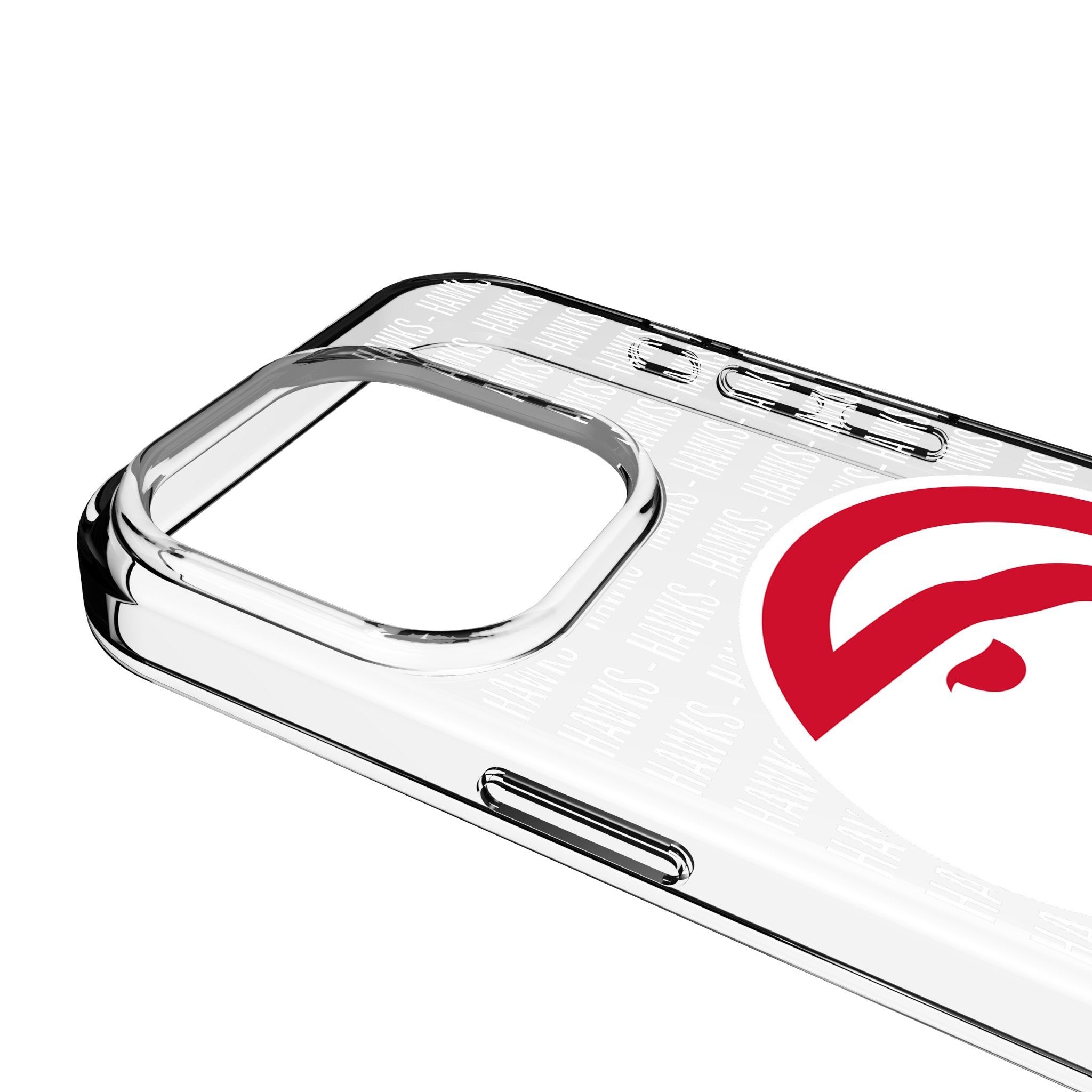 Atlanta Hawks Clear Phone Case for iPhone 14/13/12/11 Pro Max - Durable Protective Cover with Team Logo - Perfect for Basketball Fans & Game Day Accessories