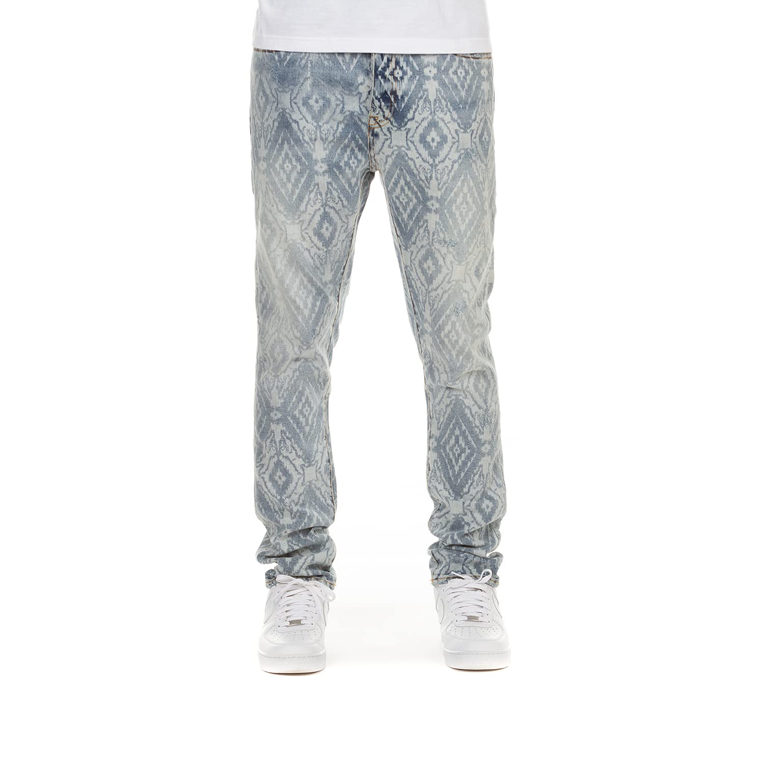 ICECREAM Men's Relaxed Slim Fit Cotton Jeans - Comfortable Casual Denim Pants for Everyday Wear & Street Style Fashion