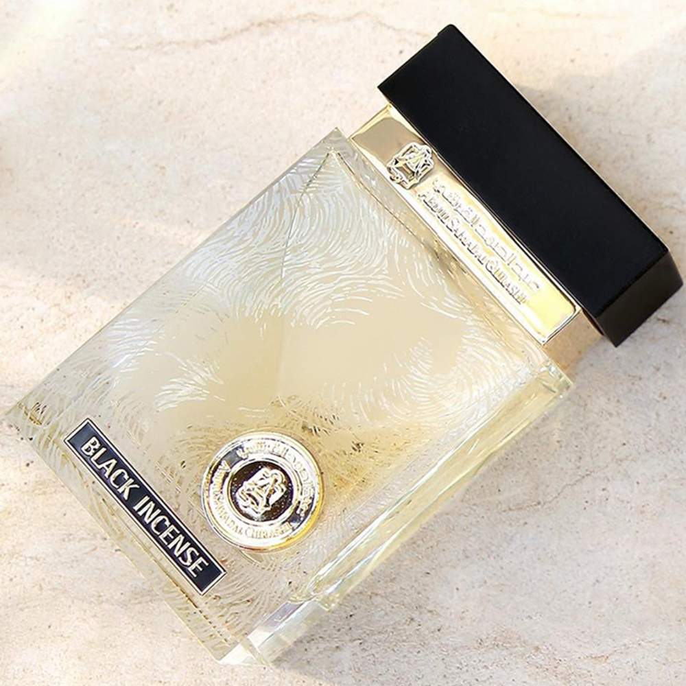 Black Incense Eau de Parfum 80ml - Long Lasting Oriental Fragrance for Women & Men, Perfect for Evening Wear, Date Nights & Special Occasions