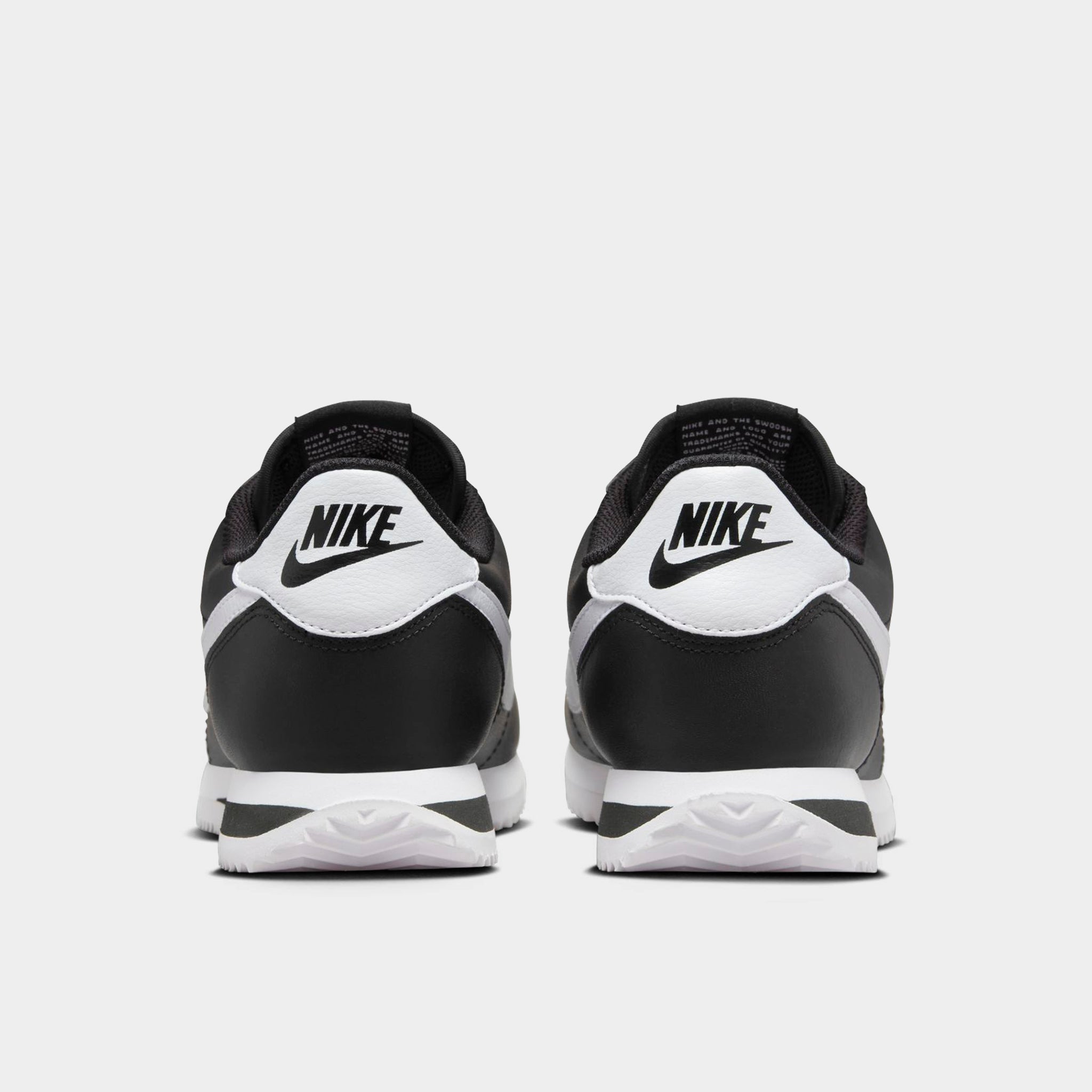 Nike Women's Cortez Classic Running Shoes - Black & White Retro Sneakers for Casual Wear, Workout & Street Style