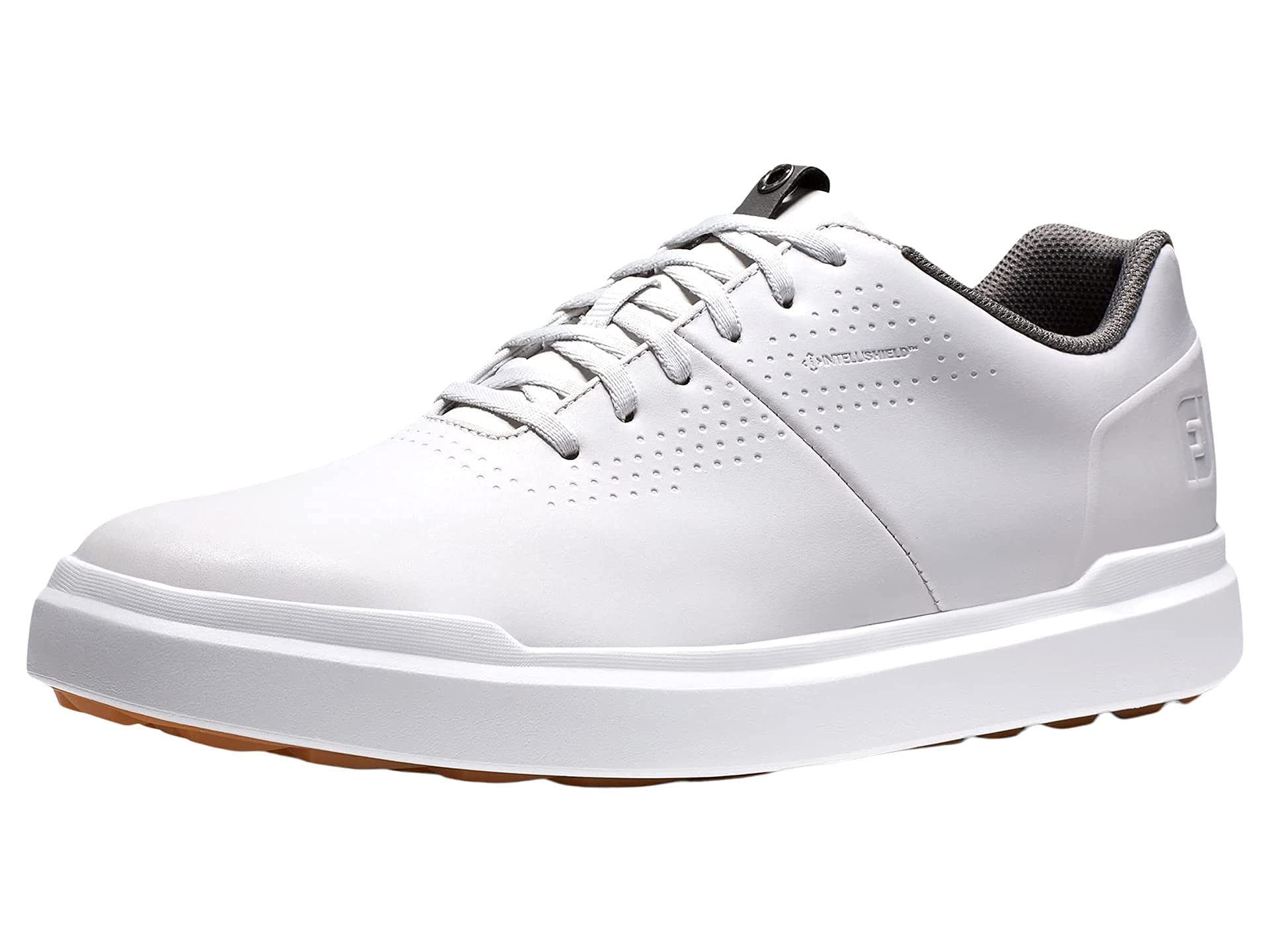 FootJoy Men's Contour Casual Golf Shoes - Comfortable Spiked Golf Sneakers for Walking Course | Perfect for Golfers, Driving Range & Clubhouse Wear