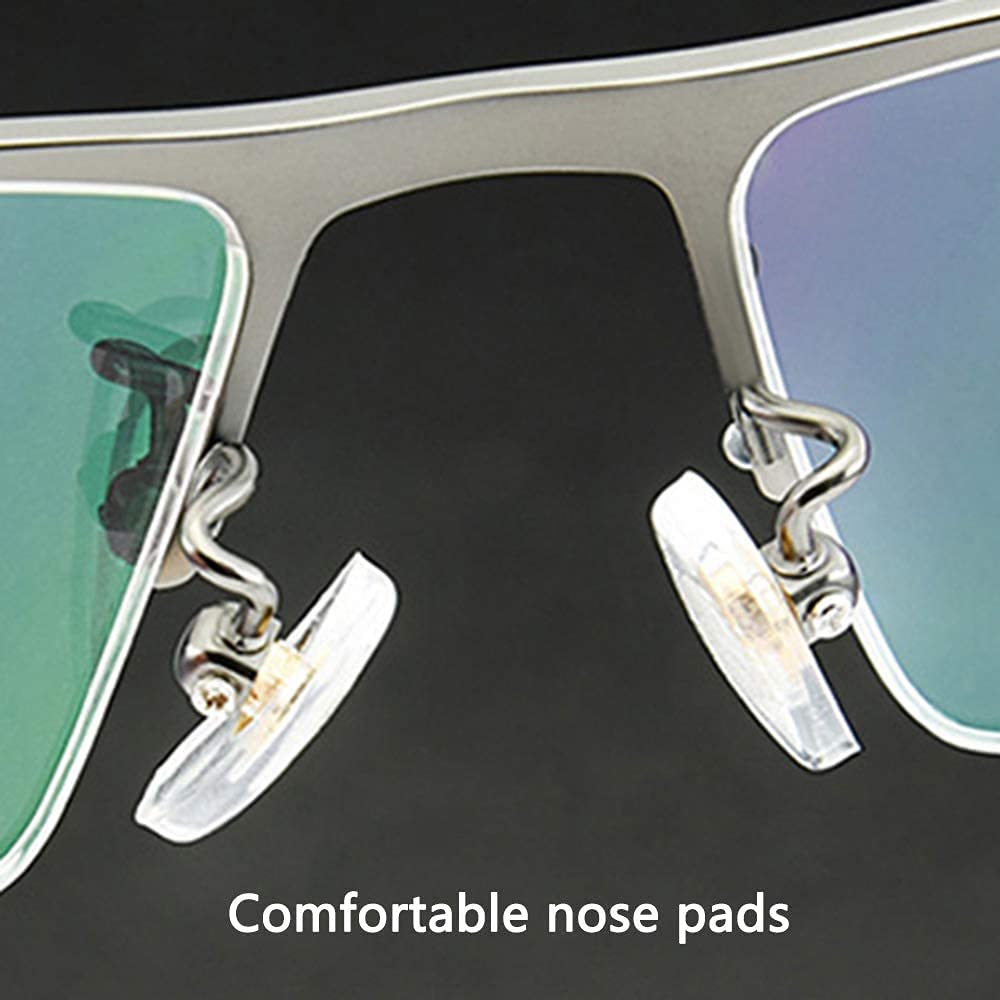 Progressive Multifocal Photochromic Reading Glasses with Pure Titanium Frame - UV400 Protection Anti-UV Sunglasses (Gray, +1.50) for Outdoor Reading, Driving & Computer Use