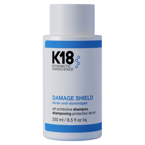 K18 Damage Shield pH Protect Shampoo - Repair & Strengthen Hair - Sulfate-Free for Color-Treated & Damaged Hair - Perfect for Daily Use & Salon Treatments