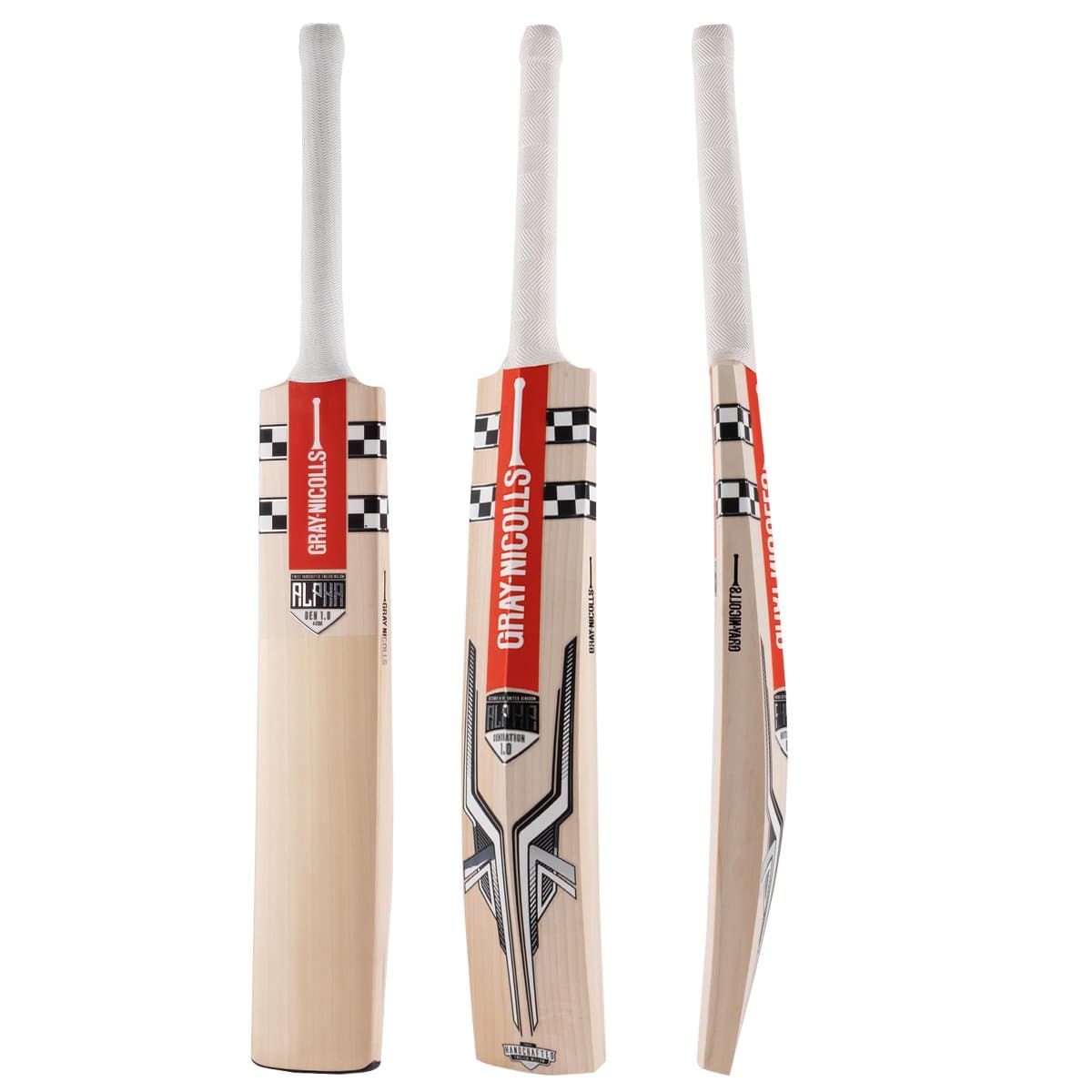 Gray Nicolls Alpha Gen 1.0 Junior Cricket Bat for Kids - Lightweight English Willow Cricket Bat for Youth Training & Matches - Perfect for School Cricket, Club Practice & Backyard Games