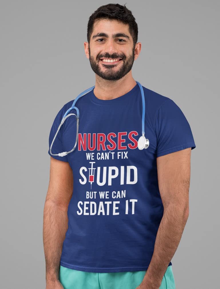 Funny Nurse T-Shirts for Women - Cute Gifts for Nurses, Nursing Students & ICU RNs - Perfect for Work, School & Medical Appreciation Gifts