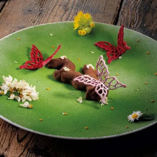 Mariposa Silicone Mold - Large 8 Forms Butterfly Cake Decorating & Chocolate Molds for Baking, DIY Crafts, Cupcake Toppers, and Party Decorations