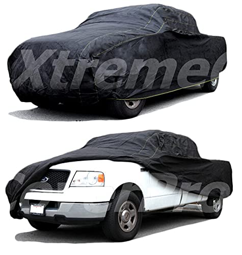 2021-2025 Toyota Tundra CrewMAX 6.5ft Bed Car Cover - XTREMECOVERPRO Diamond Series Waterproof Truck Cover - All Weather Protection for Snow, Rain, UV Rays - Perfect for Outdoor Parking & Vehicle Storage