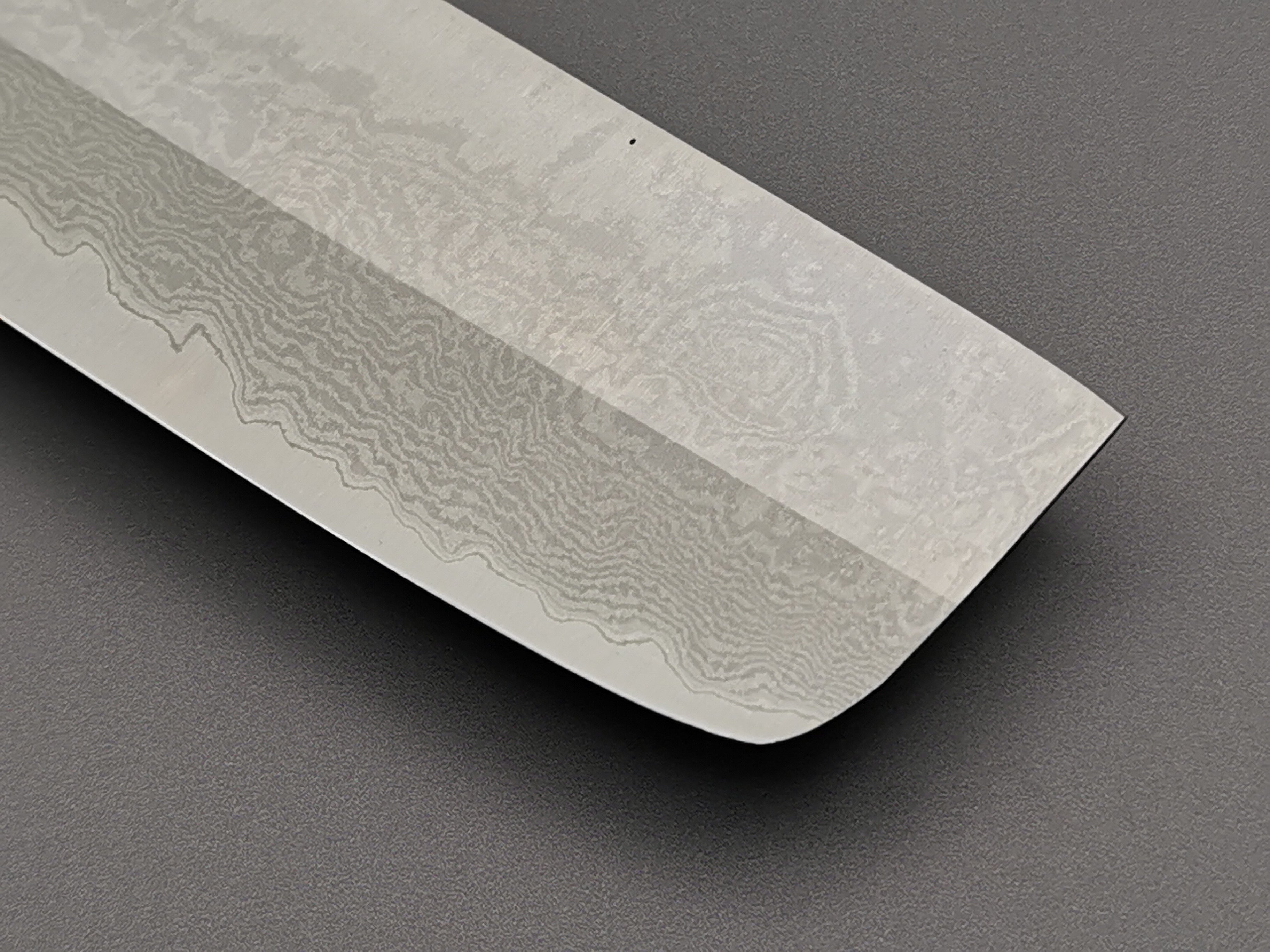 Premium Sakai Kikumori Ginsan Damascus Nakiri Knife - Japanese Handcrafted Chef Knife for Slicing, Dicing & Chopping Vegetables - Perfect for Home Cooks & Professional Chefs