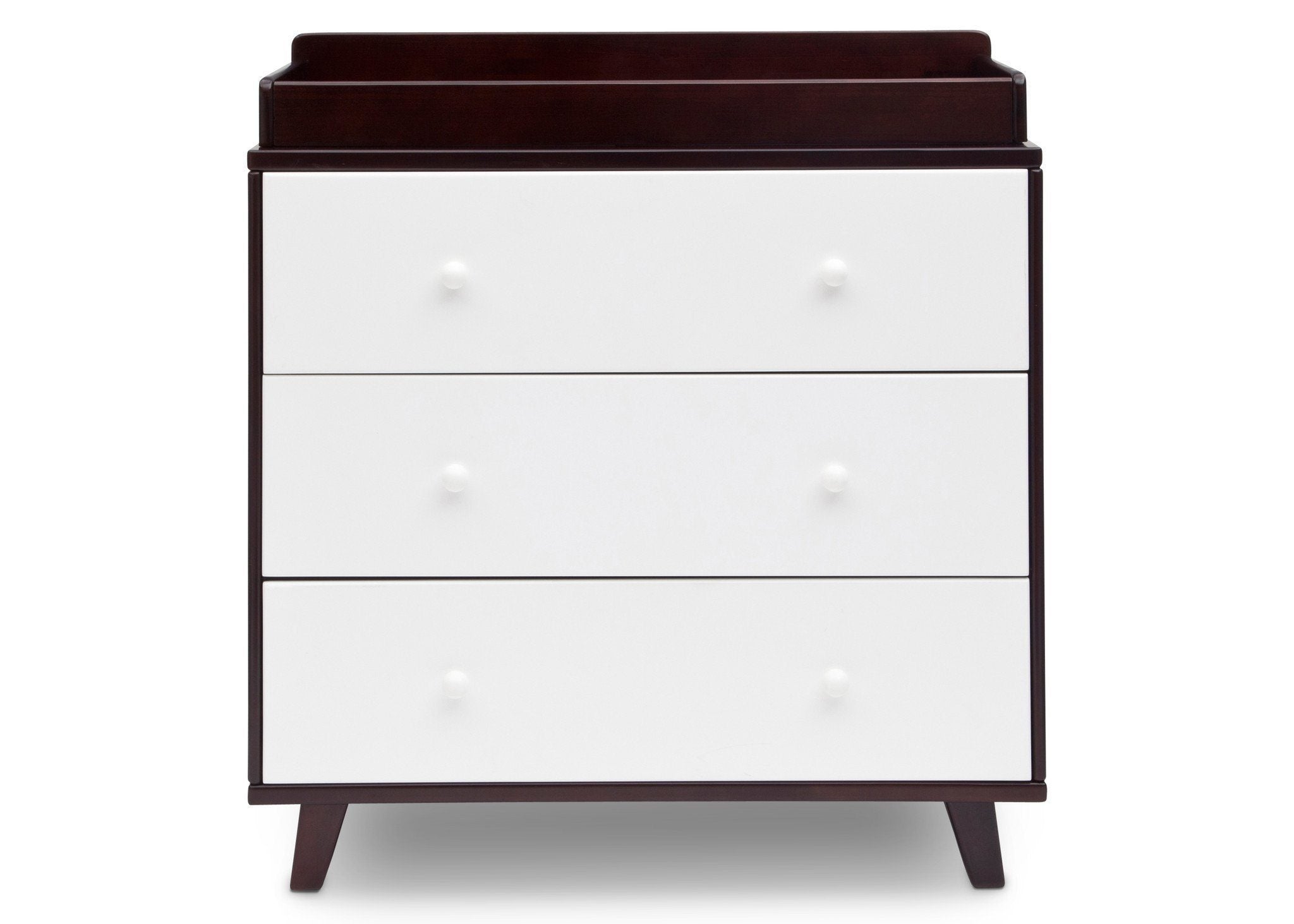 Ava 3 Drawer Nursery Dresser with Changing Table Top - Perfect Baby Changing Station for Nursery Organization & Storage