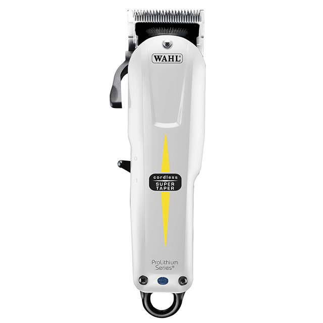 Wahl Super Taper Cordless Hair Clipper for Men - Professional Barber Trimmer with Lithium-Ion Battery - Perfect for Home Haircuts, Beard Trimming & Grooming