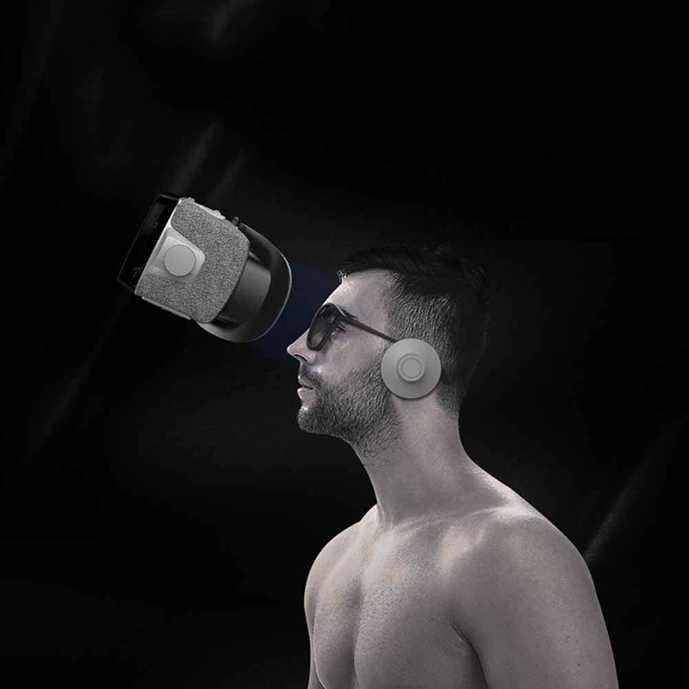 Yanghao VR Headset for iPhone & Android Phones, Virtual Reality Glasses for Mobile Gaming & Movies, Compatible with 4.7-6.1 Inch Smartphones - Perfect for 3D Movies, Video Games, and Immersive Entertainment at Home or On-the-Go