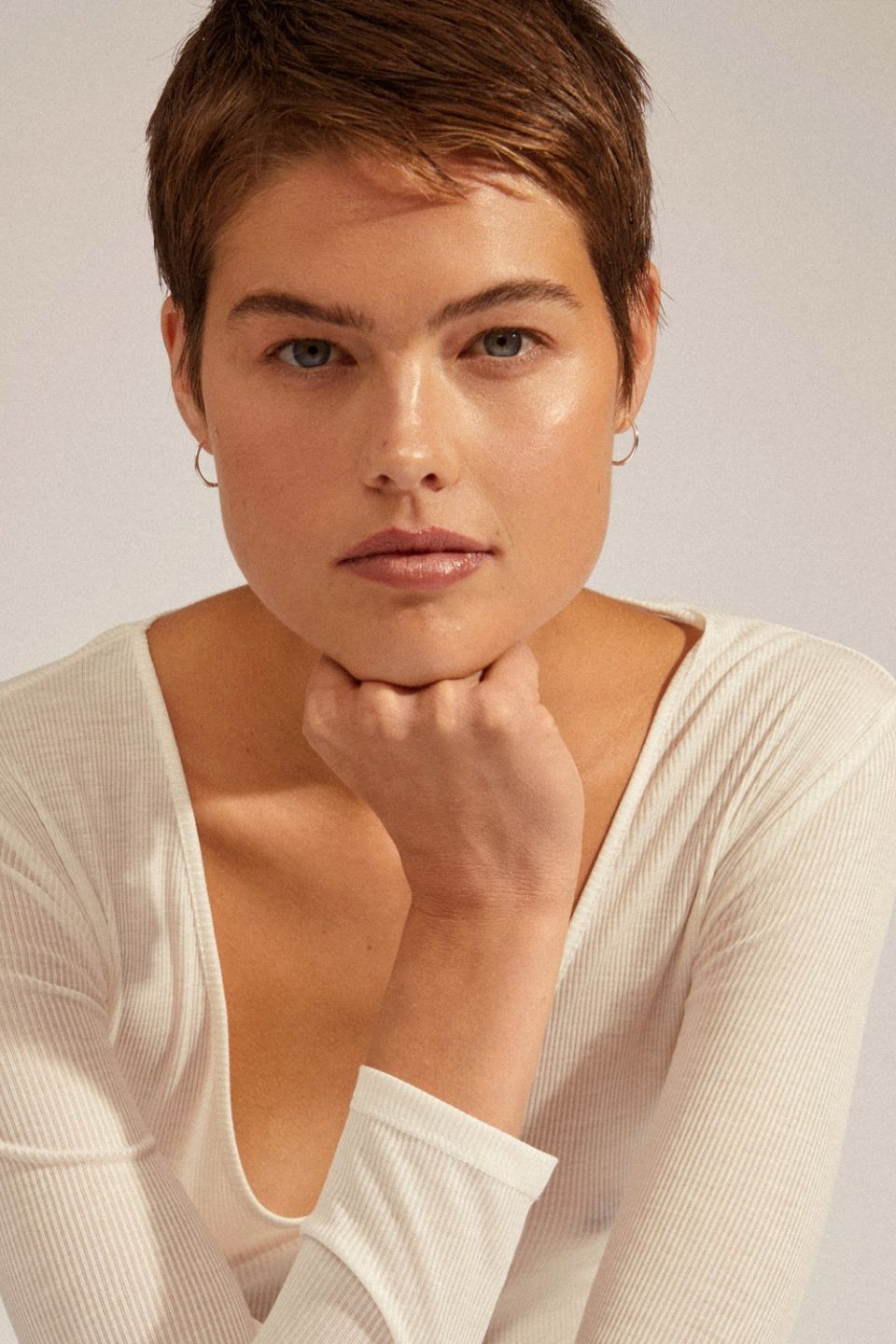 Eanna Medium Hoops Recycled Silver Plated Earrings - Trendy Boho Jewelry for Women, Perfect for Everyday Wear & Special Occasions