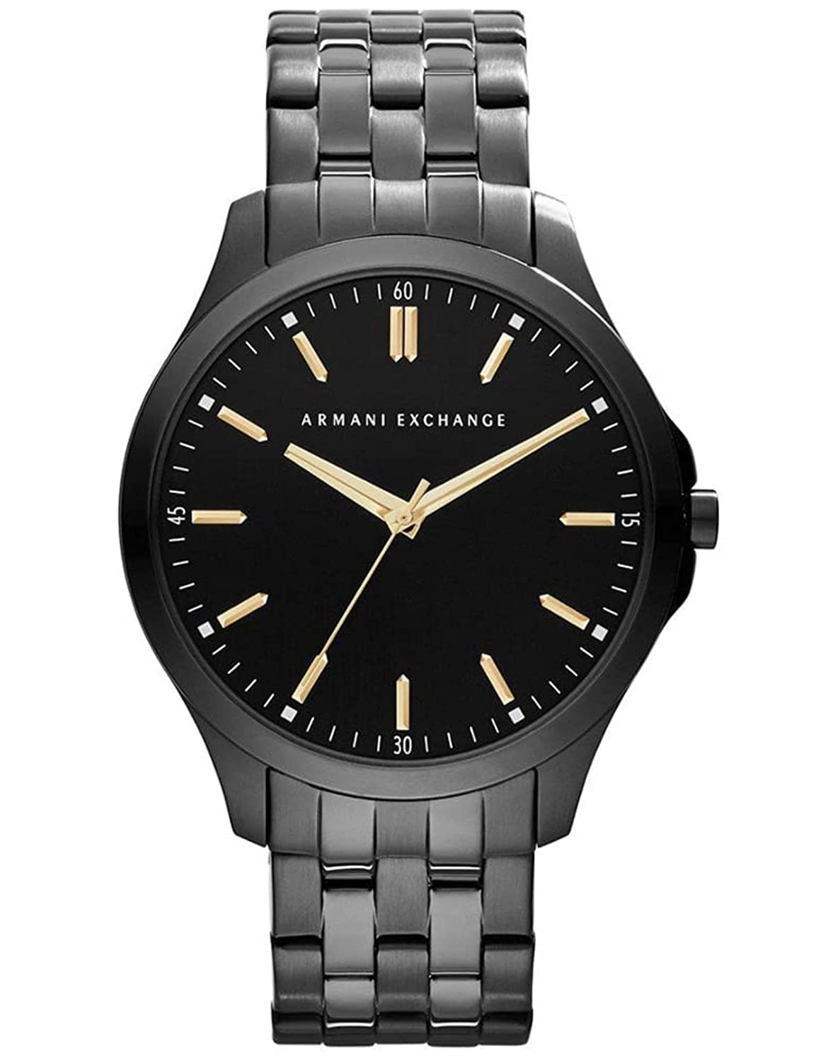 Armani Exchange Men's Stainless Steel Dress Watch with Three Hands - Perfect for Business, Formal Events & Everyday Wear