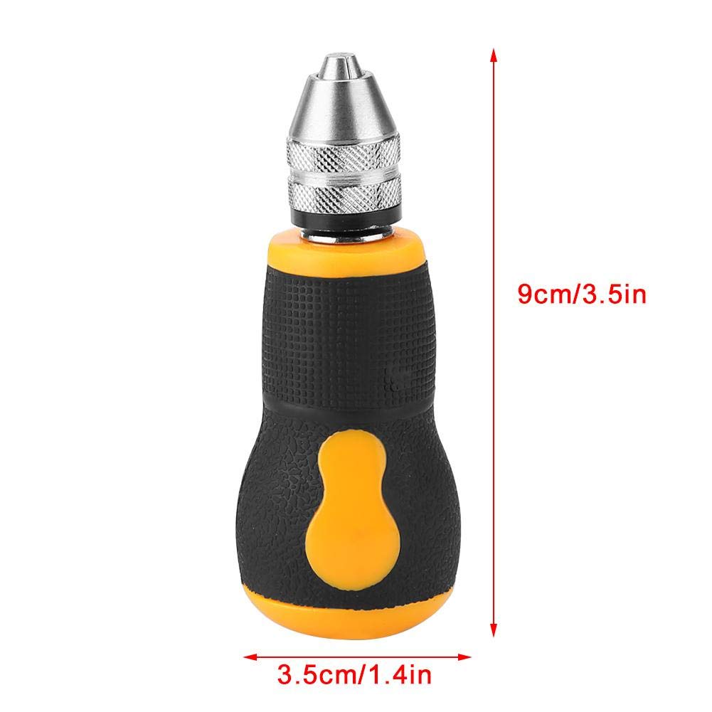 **Mini Hand Drill Set with 10 Drill Bits (0.8-3.0mm) - Portable Micro Drill Tool for DIY, Jewelry Making, Woodworking & Craft Projects**