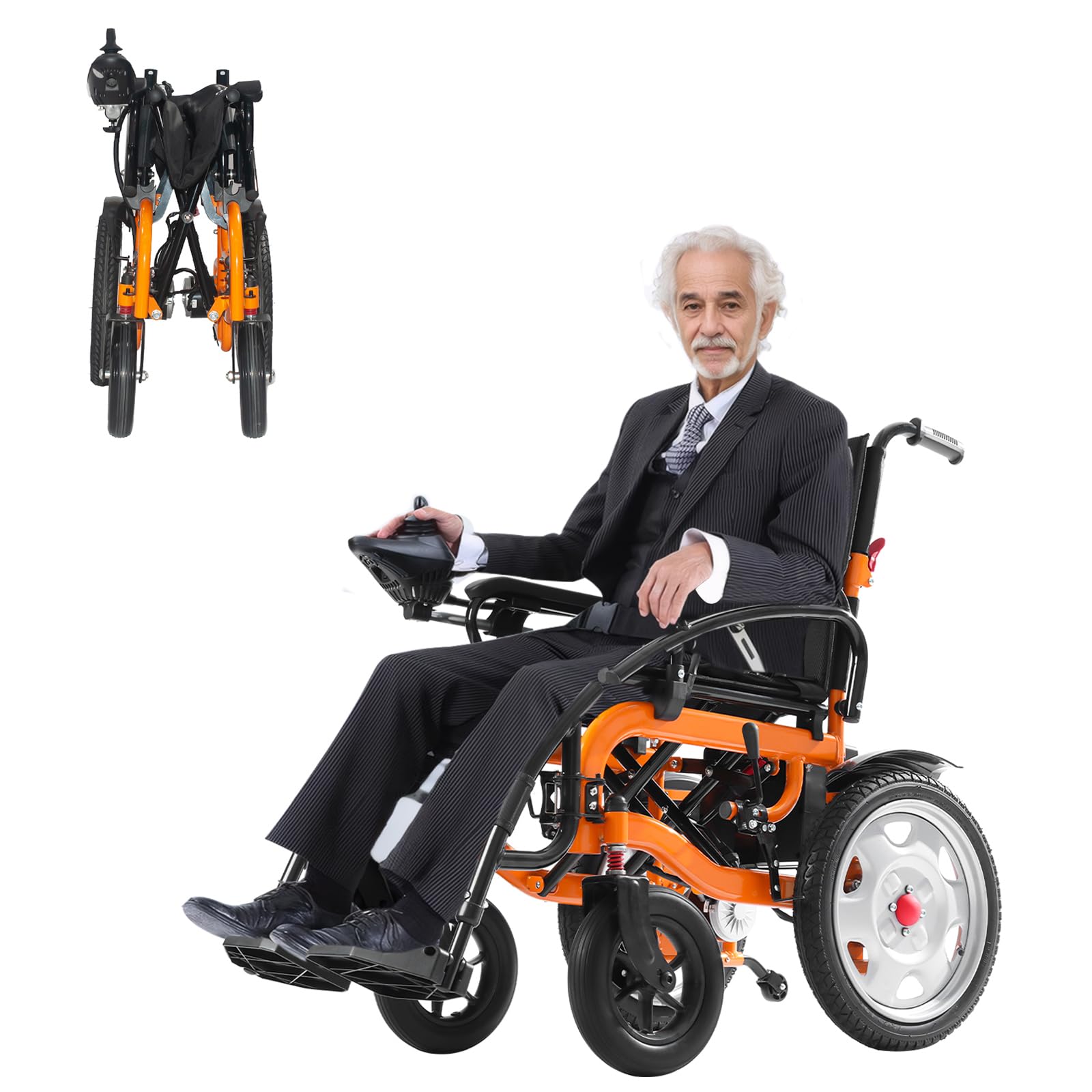Foldable Electric Wheelchair for Adults - 20