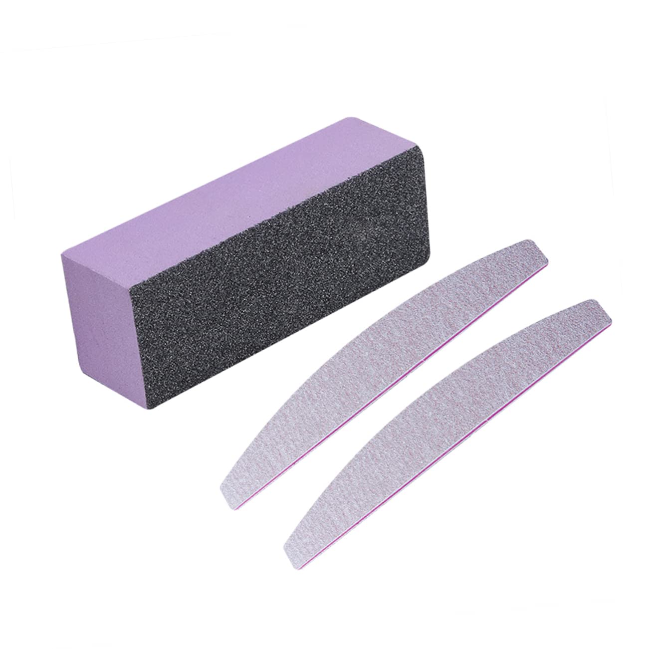 Beavorty 6-Piece Professional Nail Kit Set - Nail Polish Buffer, Emery Boards, 3-Sided Nail File, Manicure Tools for At-Home & Salon Nail Care - Perfect for DIY Manicures, Pedicures & Nail Art