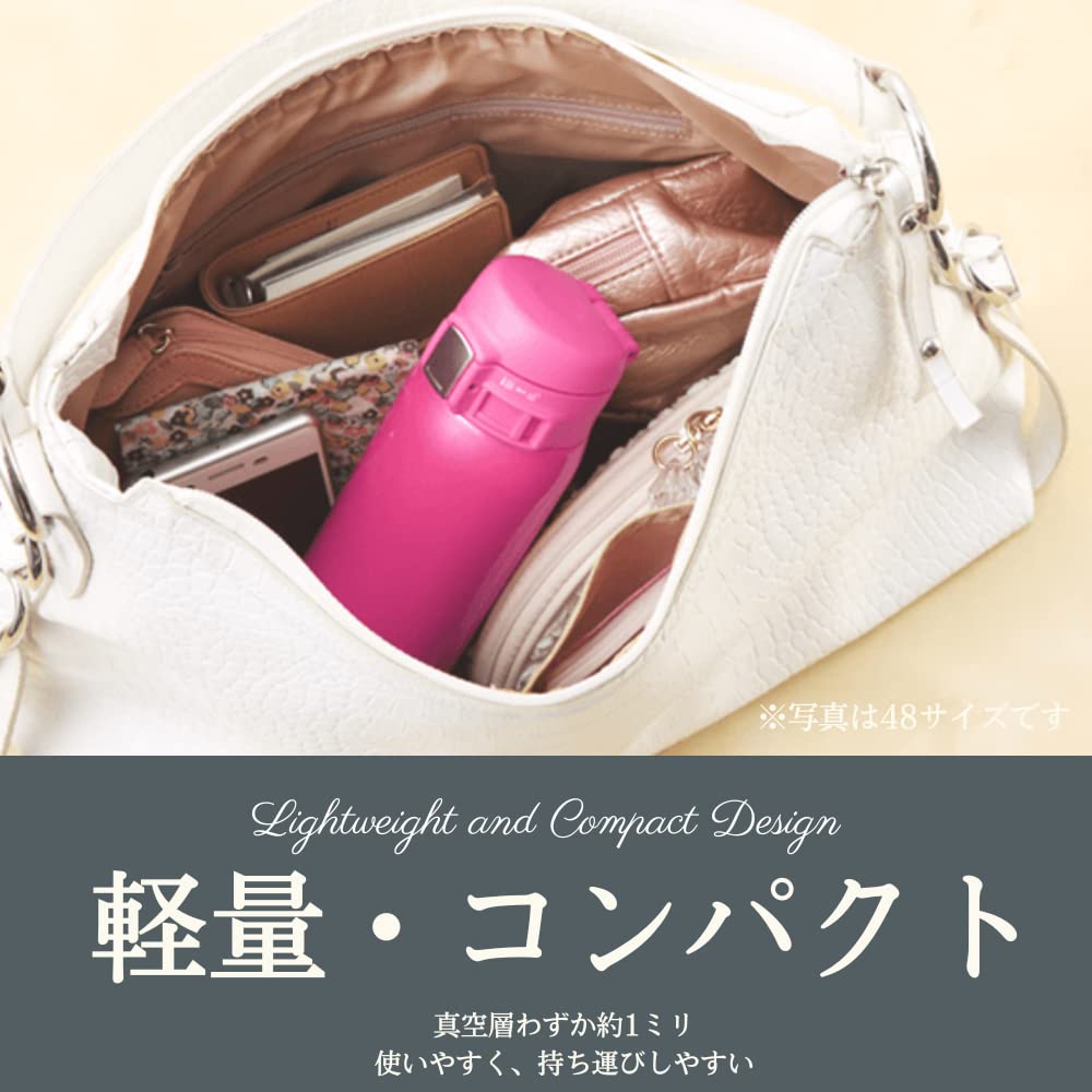Zojirushi SM-SD48BC 16oz Stainless Steel Vacuum Insulated Travel Mug - Keeps Drinks Hot/Cold for Hours - Leak Proof Lid - Silky Black - Perfect for Coffee, Tea & On-the-Go Use