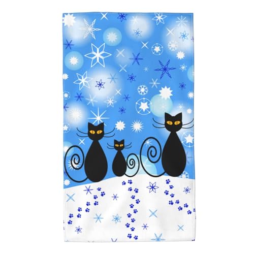 Christmas Black Cat