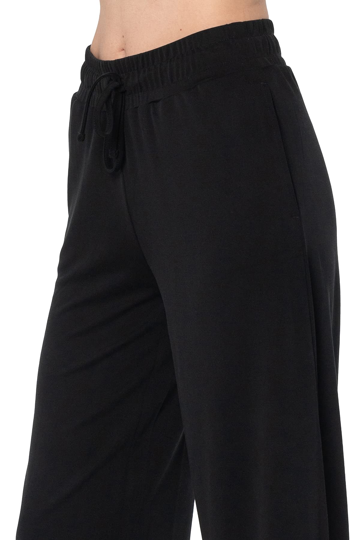 Pure & Simple Women’s Capri Pants - Comfortable Stretchy Casual Lounge Pants for Yoga, Running & Home Wear