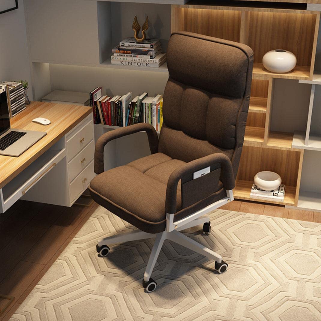 Ergonomic High Back Office Chair - Adjustable, Swivel Executive Desk Chair with Lumbar Support for Home & Office Workspace - Perfect for Long Hours of Computer Work, Gaming, and Remote Working
