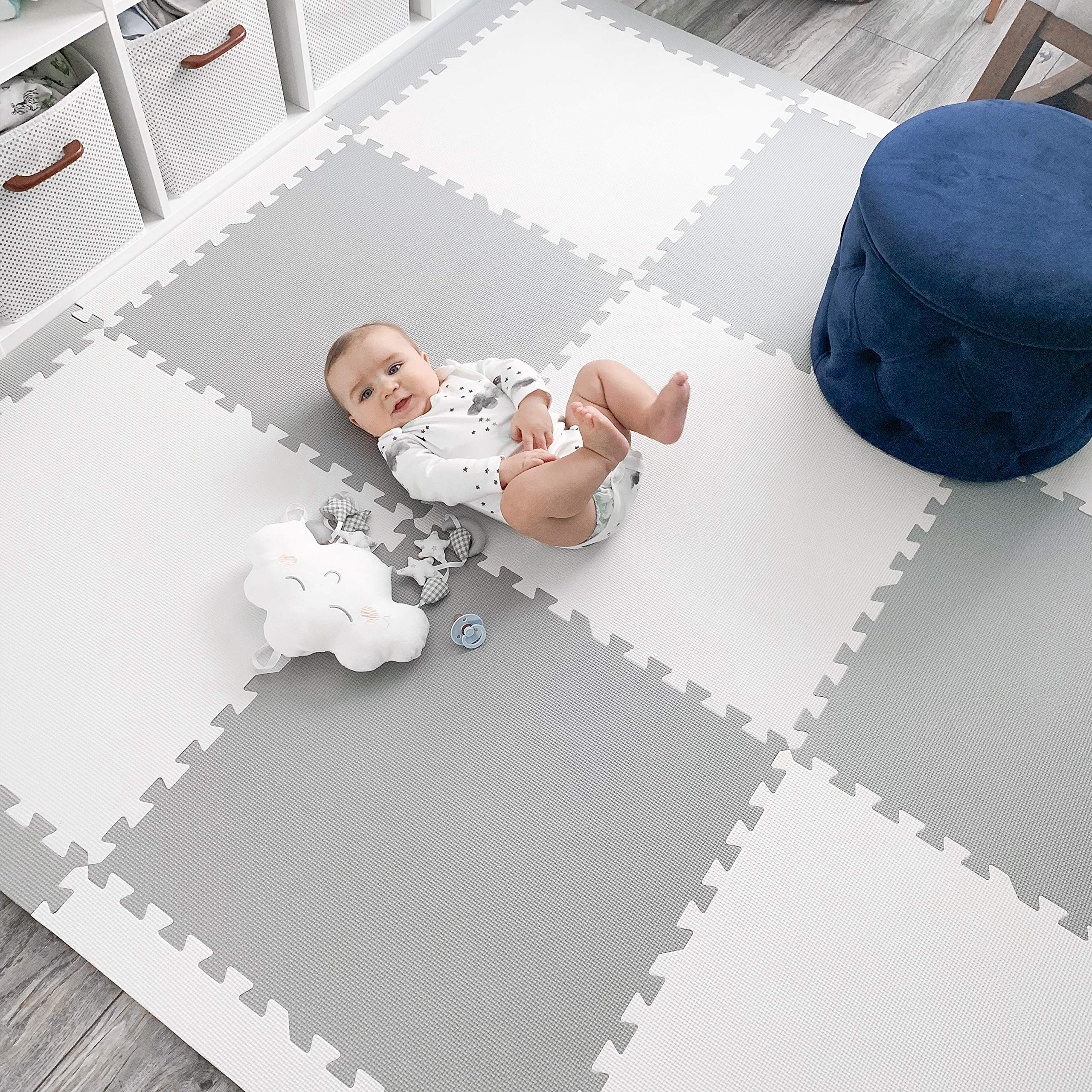 MyBlissBaby Extra Large Thick Foam Play Mat - 36