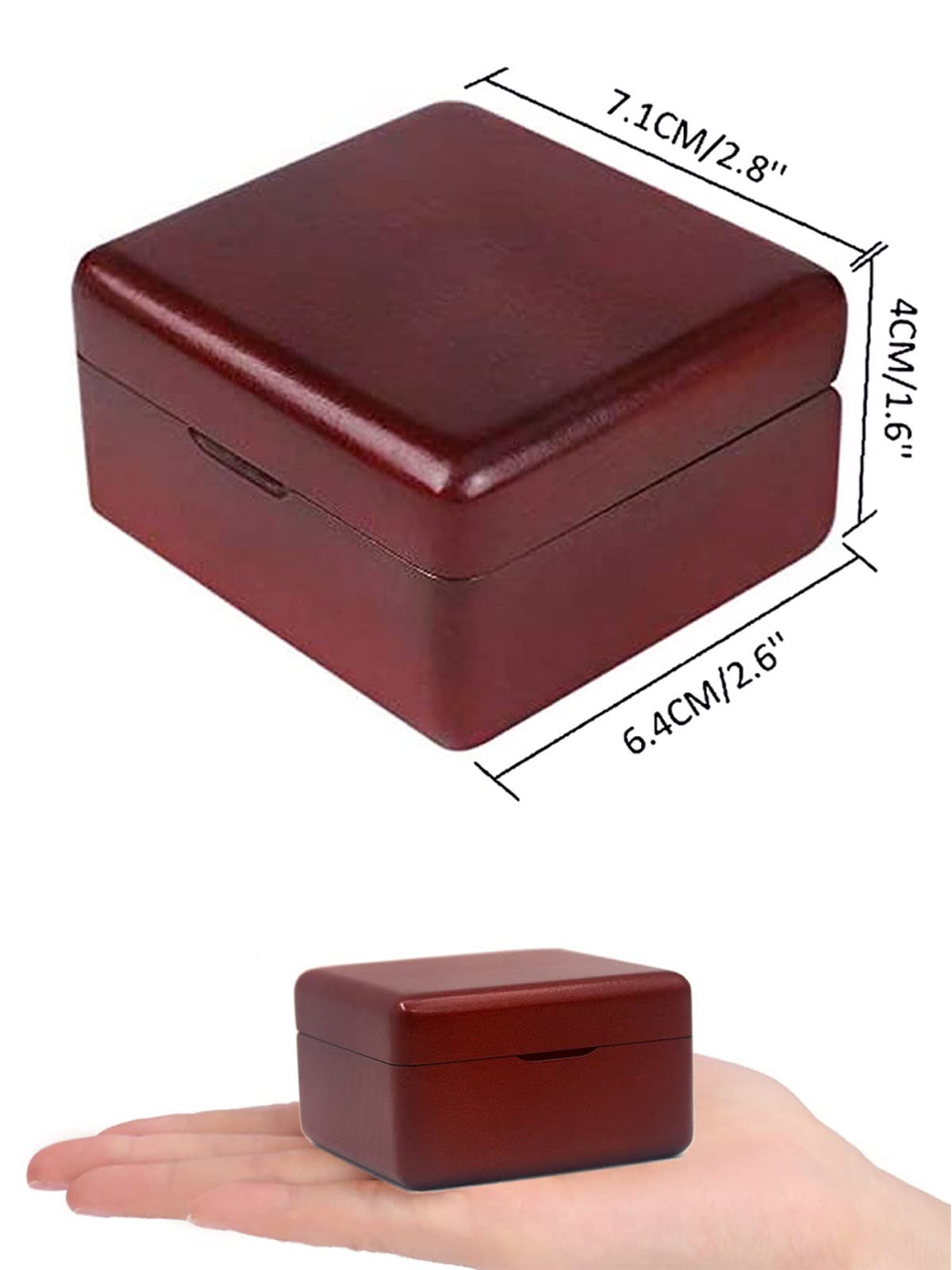 Sinzyo Musical Jewelry Box - Elegant Hand-Crafted Music Box for Jewelry Storage & Gifts - Perfect for Weddings, Anniversaries & Home Decor