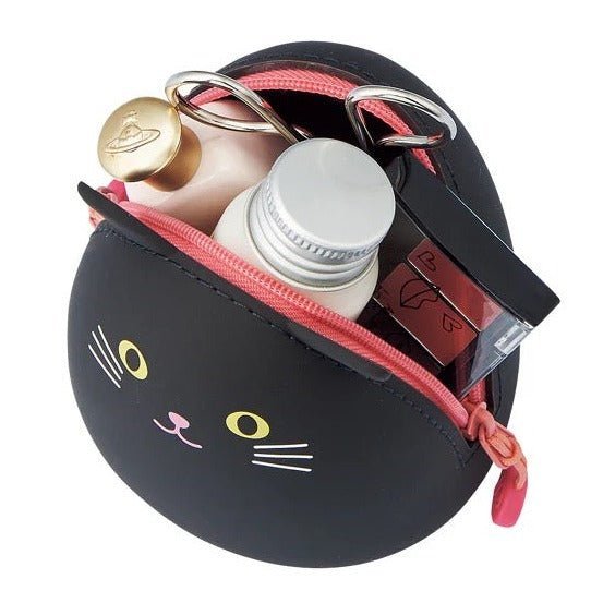Premium PuniLabo Nekorobi Egg Pouch Case by LIHIT LAB - Cute Cat-Shaped Pencil Pouch for School & Office Supplies | Perfect Gift for Stationery Lovers & Anime Fans