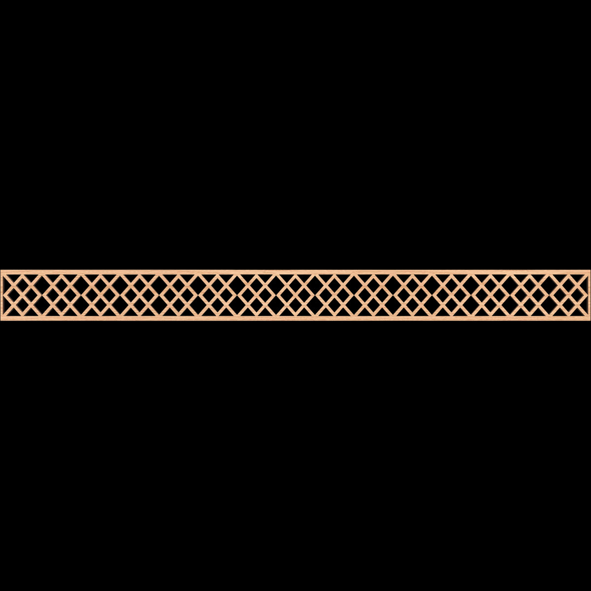 Hadley Fretwork Moulding - Decorative Wood Trim for Home & Furniture DIY Projects | Perfect for Crown Molding, Wall Paneling and Cabinet Accents