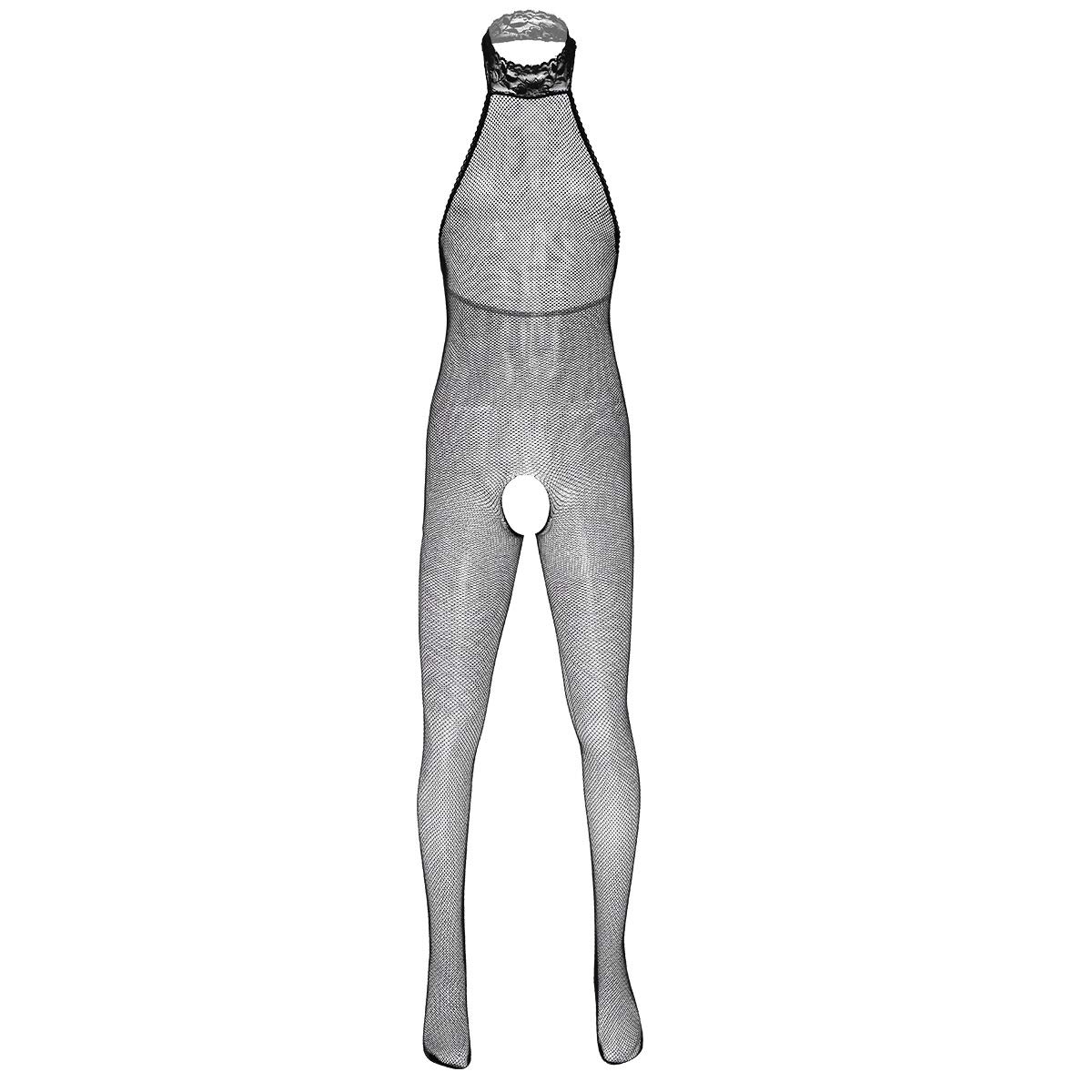 Men's Hollow Out Fishnet Pantyhose Tights - Open Files Bodysuit Stockings Costume for Cosplay, Halloween & Dance Performances