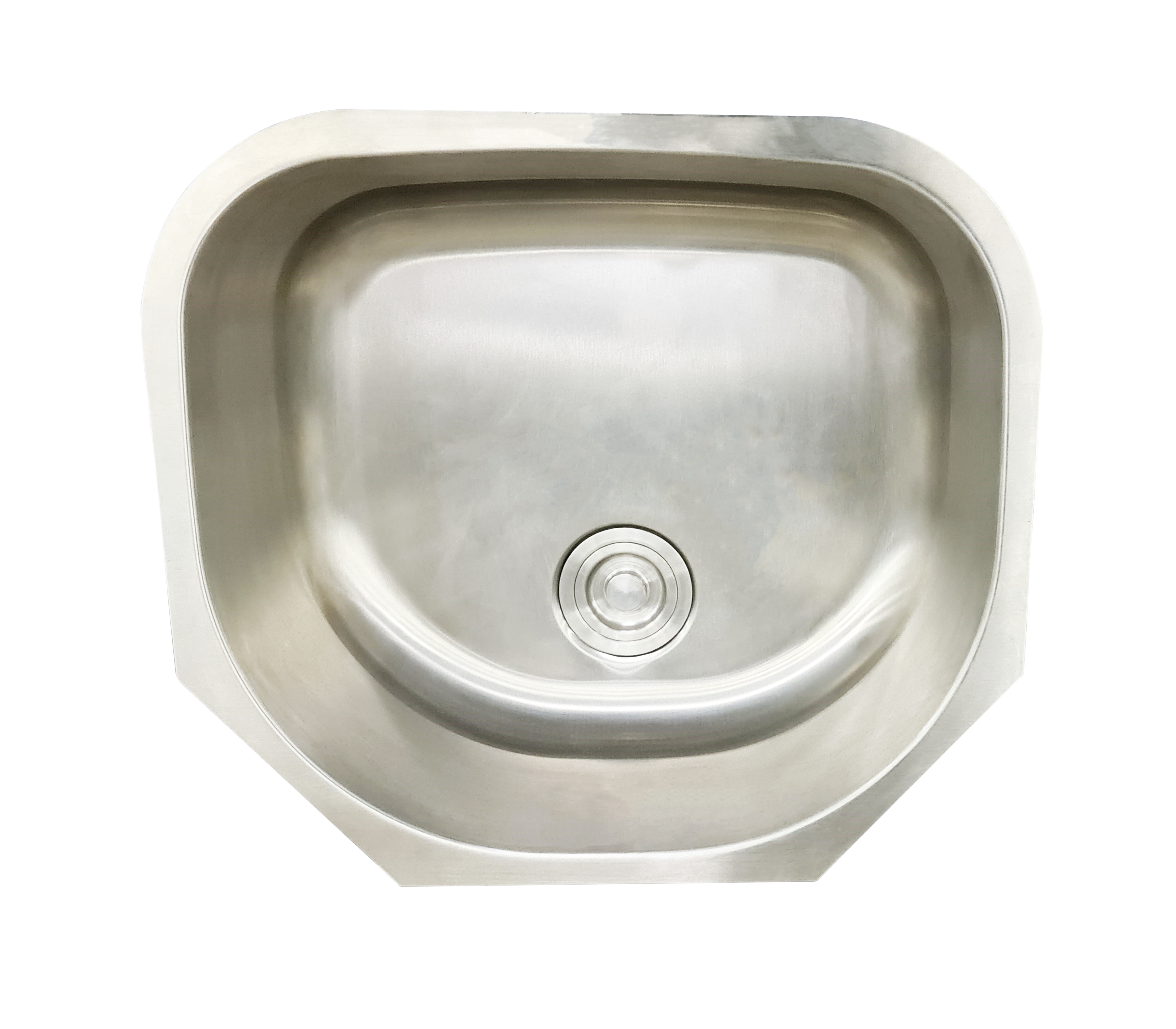 Stainless Steel Single Bowl Kitchen Sink - 1 Tub Drop-In Undermount Fregadero for Modern Homes | Perfect for Small Kitchens, Apartments & RV Use