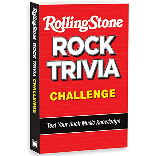 Rolling Stone Rock Trivia Challenge Game - Test Your Rock Music Knowledge | Fun Party & Family Game Night Activity | Perfect Gift for Music Lovers