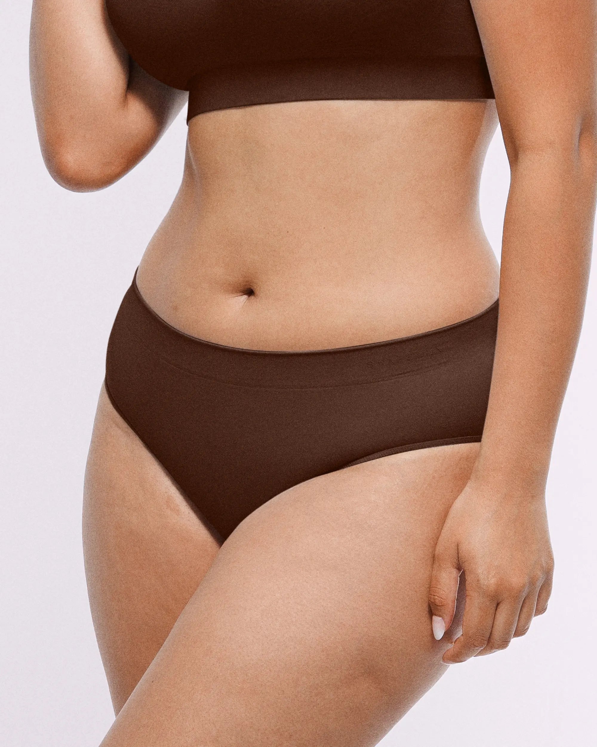 OceanHug™ Oyster Reborn Smoothing Brief - Comfortable Seamless Underwear for Women, Soft Breathable Panties for Everyday Wear, Perfect for Work, Yoga & Lounge