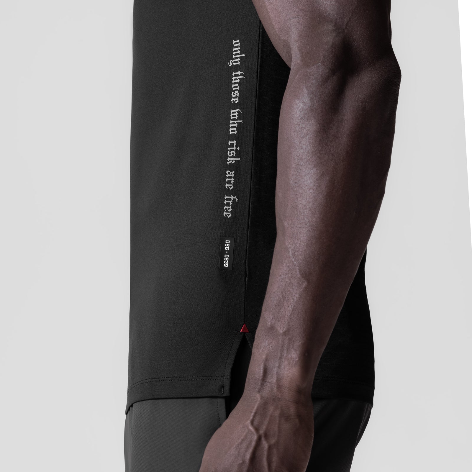 3D Lite® 2.0 Lycra® Fitted Tee - Black | Stretchable Comfort Fit T-Shirt for Workout & Casual Wear | OTWR