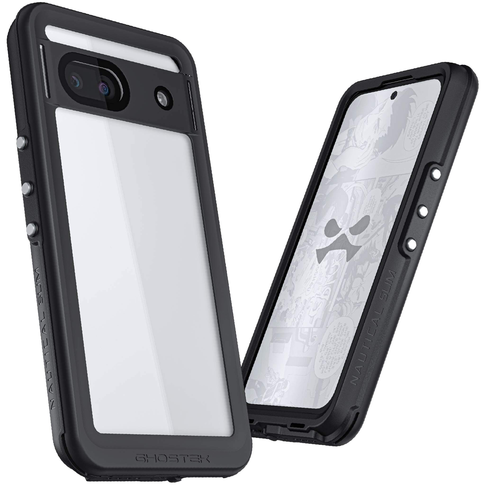 Google Pixel 8a Rugged Waterproof Case - Slim Full Body Protection for Swimming, Outdoor & Extreme Sports (NAUTICAL Series)