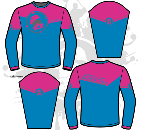 Precision Men's Full Dye Long Sleeve Performance Jersey - Breathable Moisture-Wicking Cycling & Running Shirt for Active Sports & Outdoor Workouts
