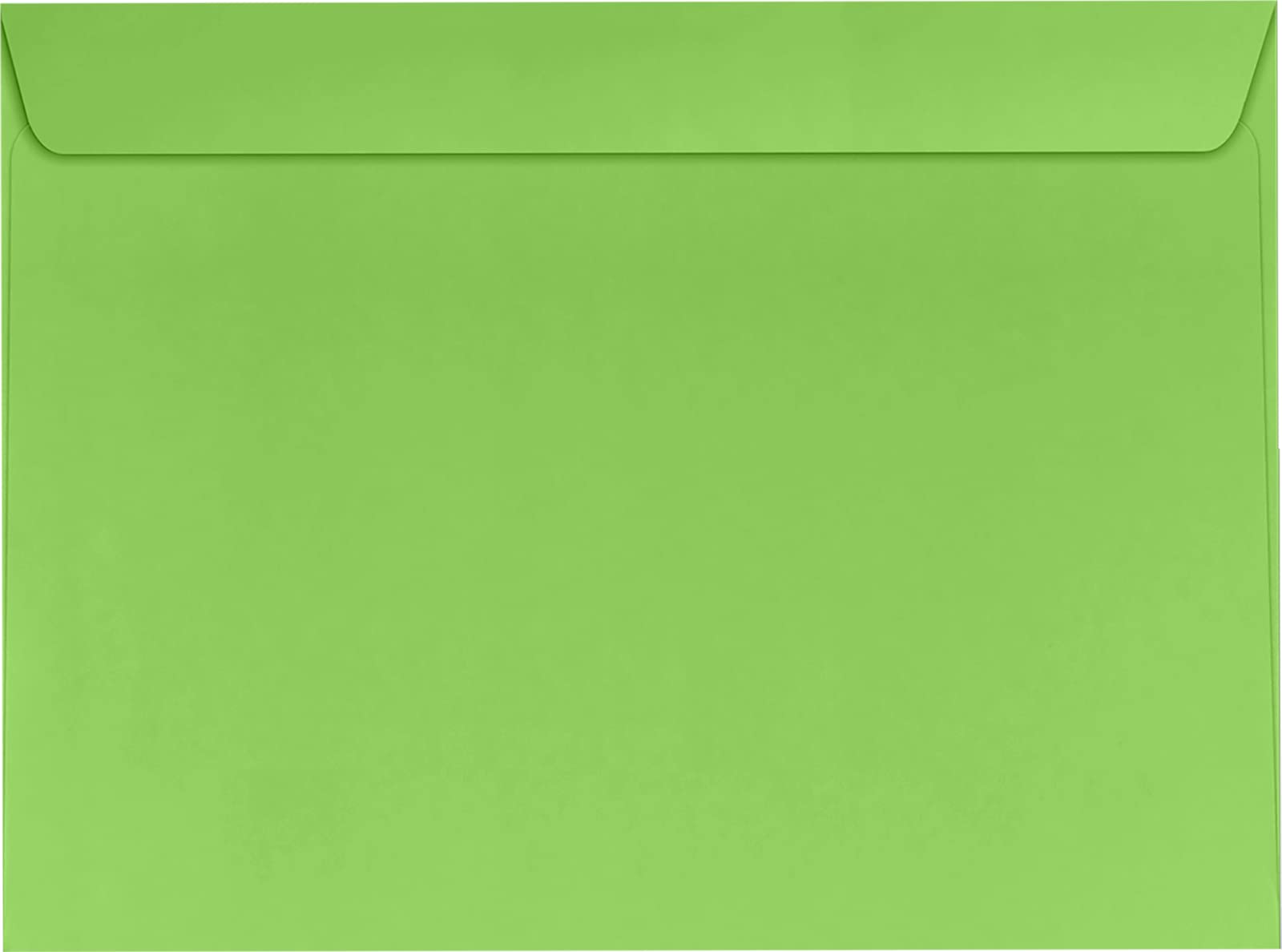 LUXPaper 9 x 12 Inch Booklet Envelopes - Limelight Green - 80lb Text Weight - Pack of 250 - Perfect for Wedding Invitations, Business Mailers & Greeting Cards