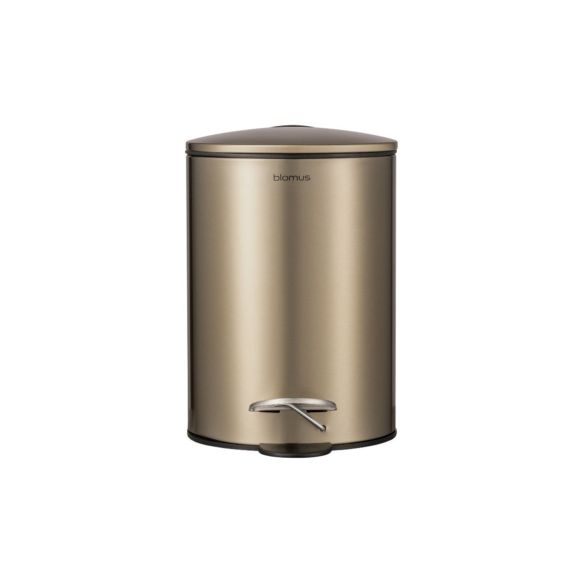 TUBO Pedal Bin Brass Metallic
