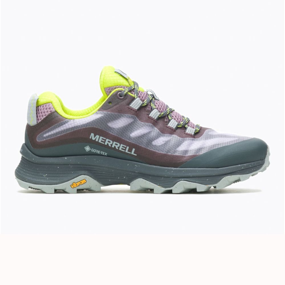 Merrell Women's Moab Speed GORE-TEX Hiking Shoes - Waterproof Trail Running Shoes for Women, Lightweight & Breathable Outdoor Footwear - Perfect for Hiking, Backpacking, and Mountain Adventures