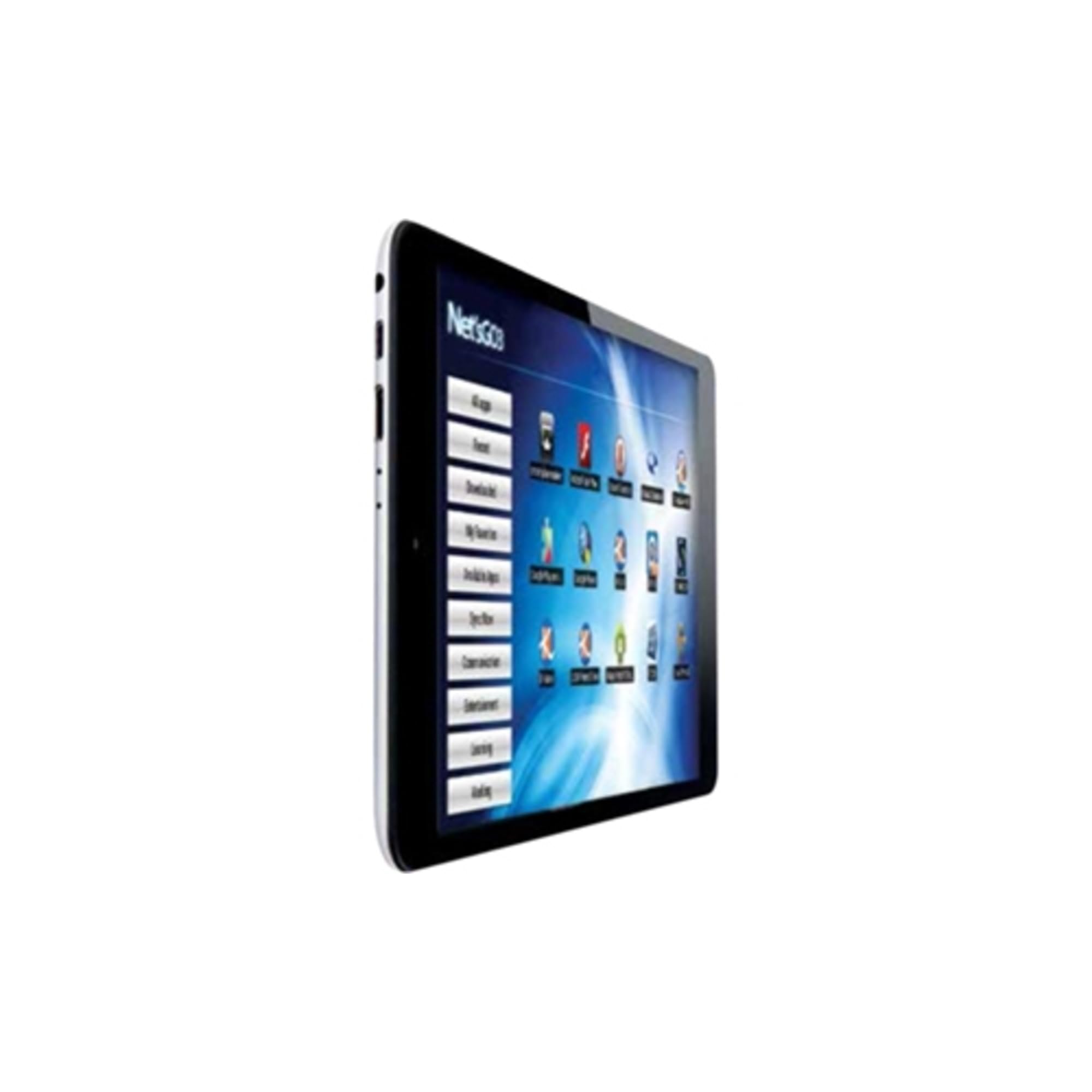Net'sGo3 8GB Android Tablet - 10.1 Inch HD Display, Quad-Core Processor, 32GB Storage - Perfect for Online Learning, Streaming & Work
