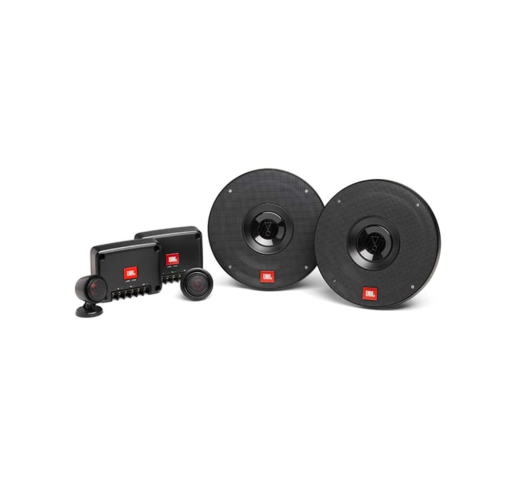 JBL Club 602CTP 2-Way Car Speaker System - 210W Component Speakers with Tweeters & Filters (6.5