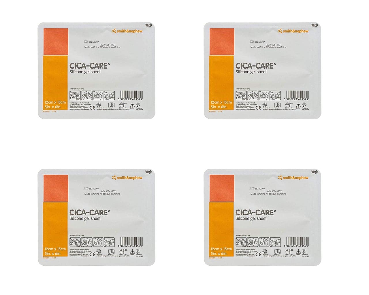 Smith+Nephew Cica-Care Silicone Gel Adhesive Sheet (5
