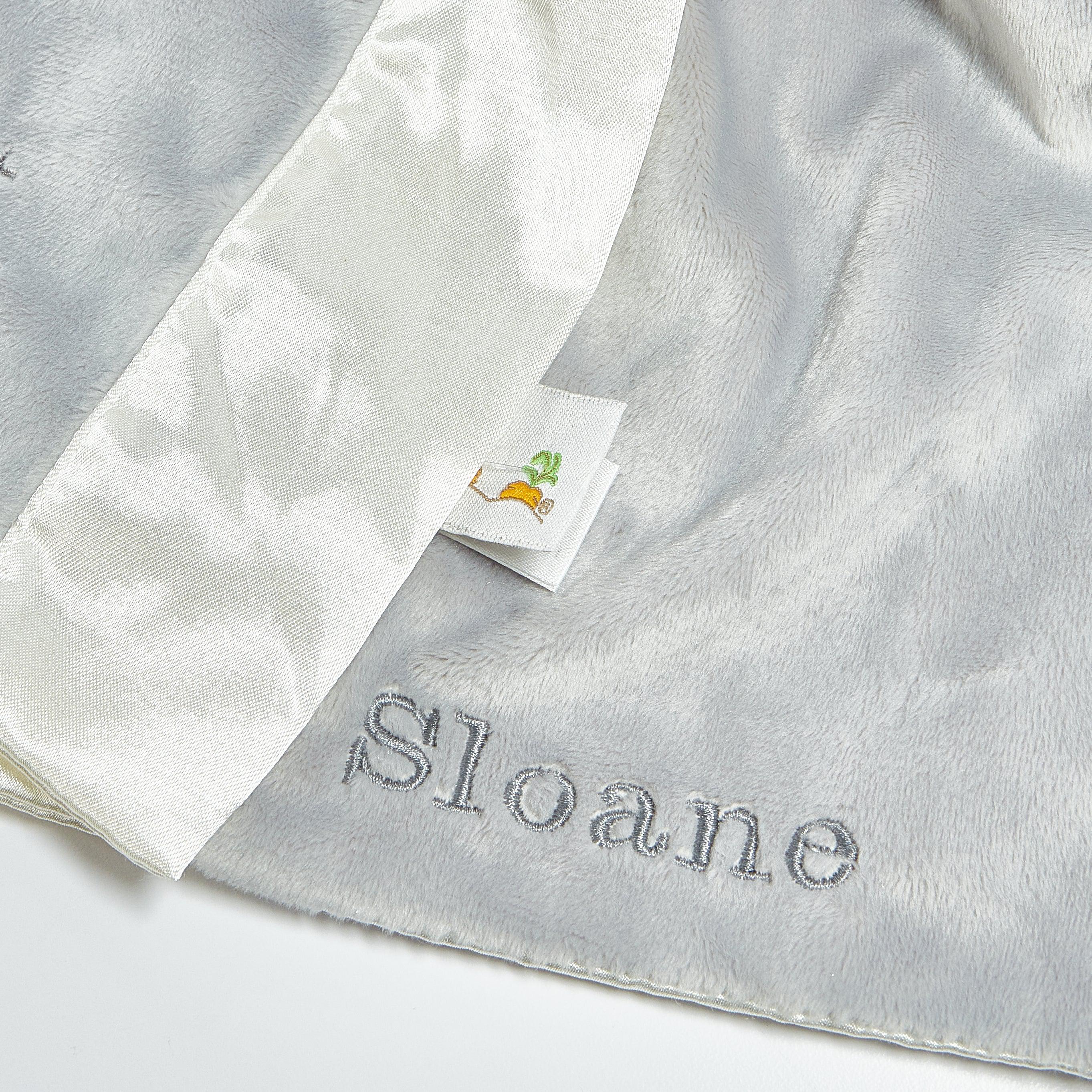 Bloom Bunny Buddy Blanket - Soft Plush Baby Security Blanket for Toddlers & Kids | Perfect for Naptime, Travel, and Comforting Anxiety