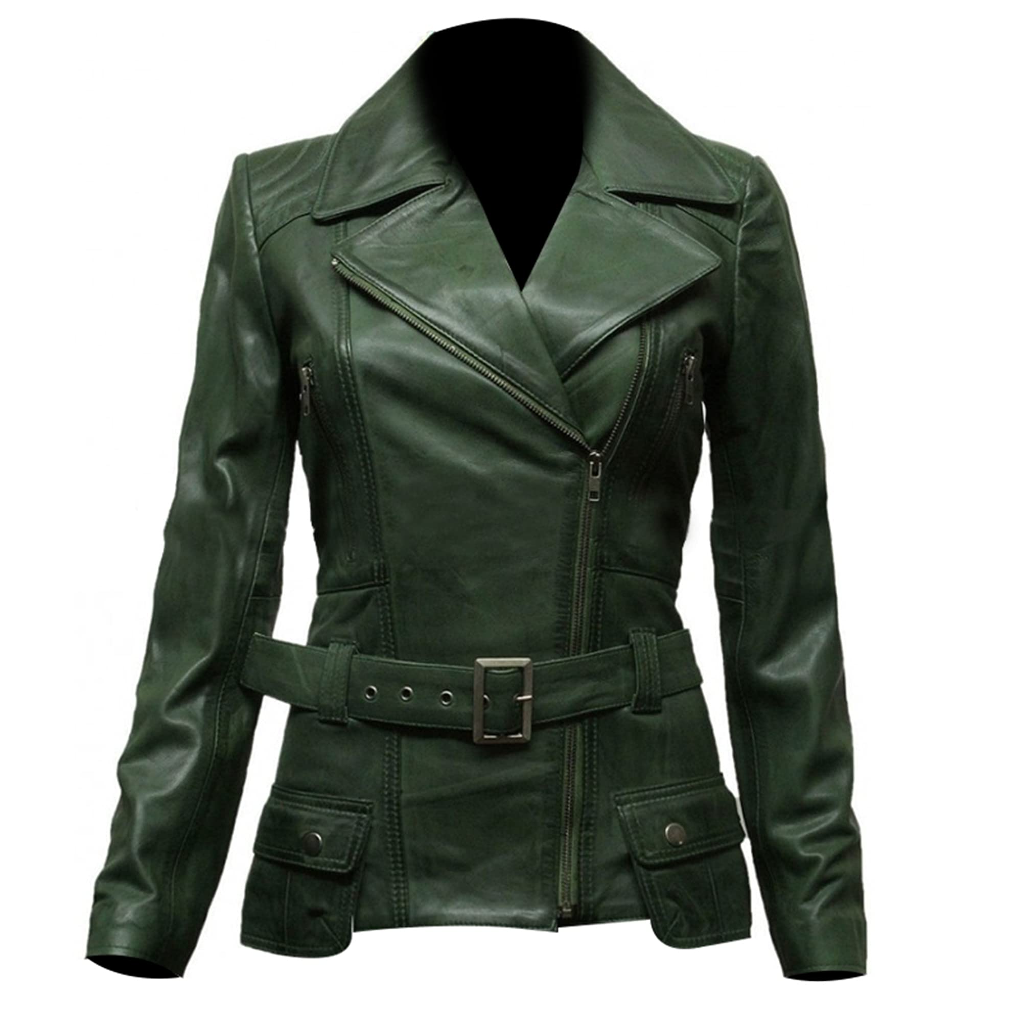 LP-FACON Women's Fashion Motorcycle Jacket - Steampunk Gothic Leather Coat for Riding & Casual Wear | Mid-Length Biker Jacket for Women | Perfect for Motorcycle Enthusiasts & Alternative Fashion Lovers