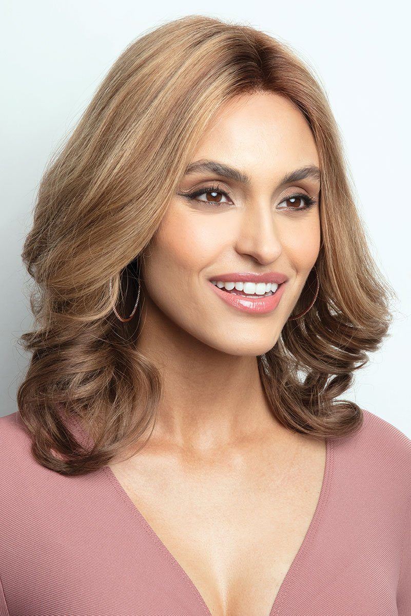 Fair Fashion Wigs Megan S (#3104) Petite Human Hair Wigs for Women - Natural Look for Daily Wear, Cosplay & Special Occasions