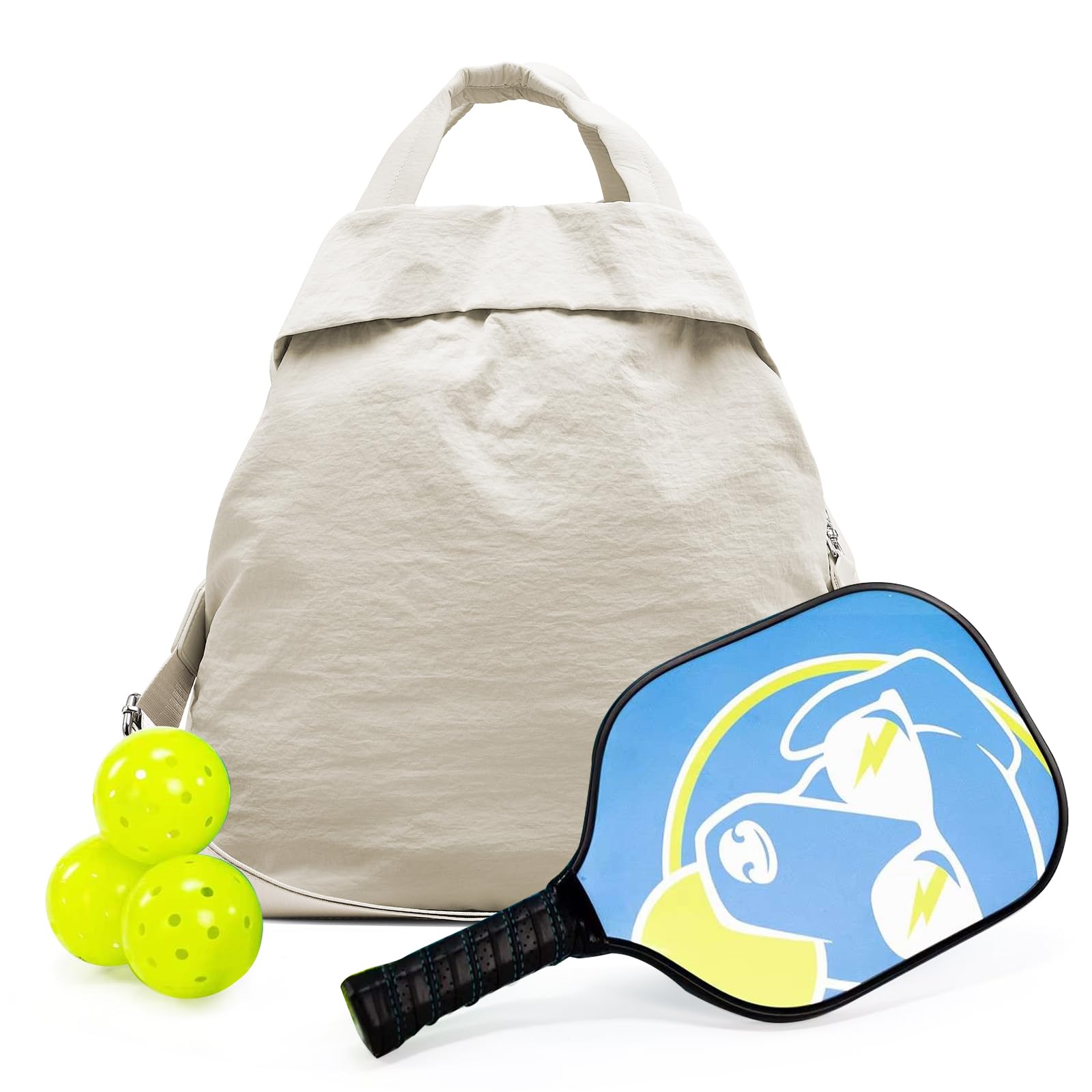 Premium Pickleball & Tennis Bag for Women & Men - Lightweight Crossbody Racket Bag with Padded Compartment | Perfect for Court, Travel & Gym Use