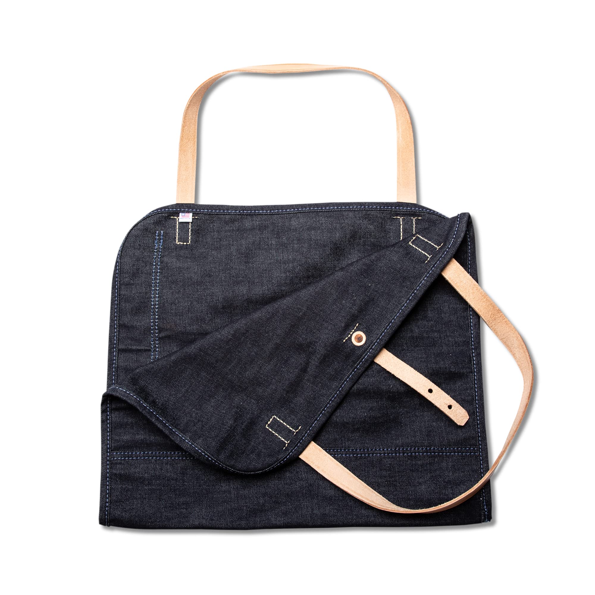 The Log Bag - Stylish Denim Tote for Women | Durable & Fashionable Handbag for Work, Travel & Everyday Use