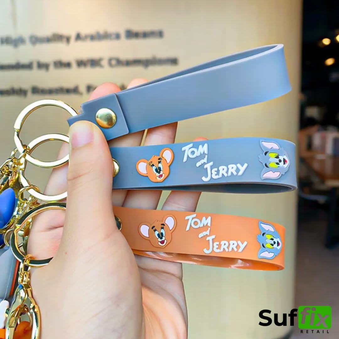 Premium Anime Keychain - One Piece Keychain for Girls | 3D PVC Key Ring | Cute Keychain Accessories for Backpacks, Purses & Gifts | Official Suffix Retail Collection