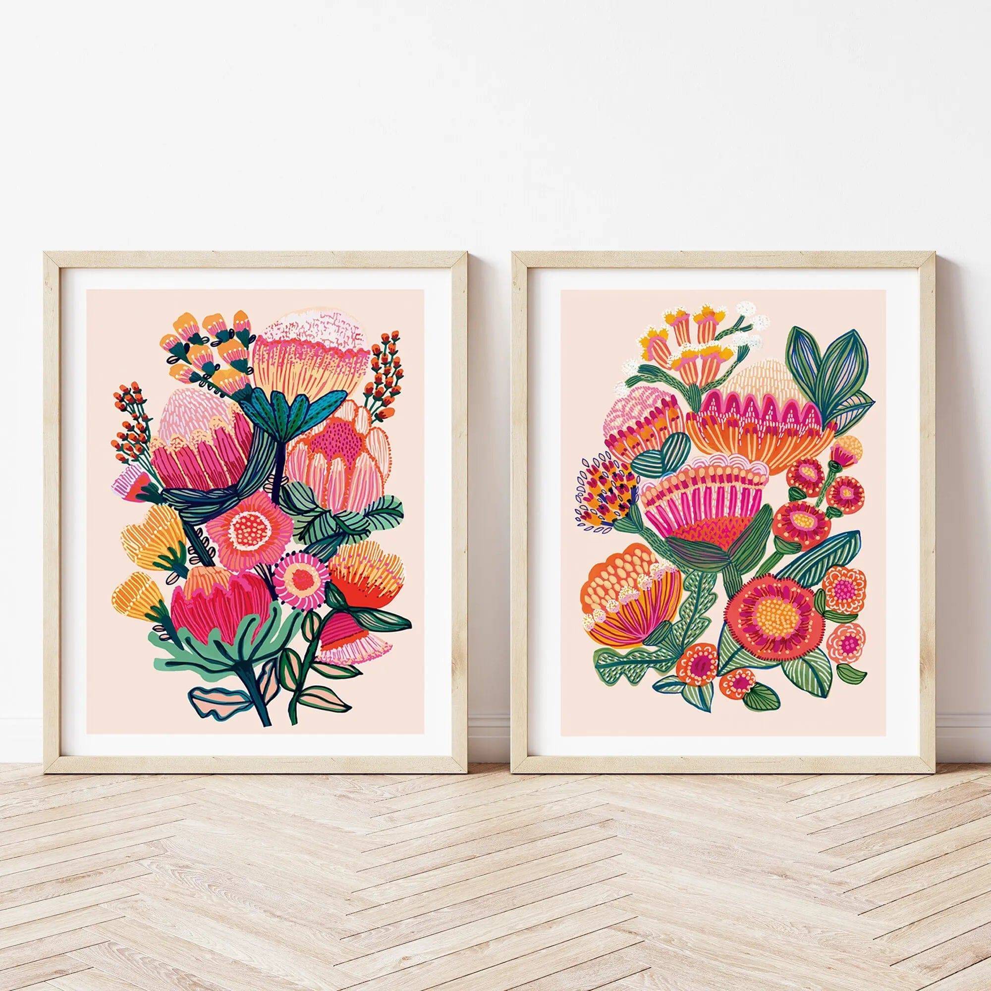 Australian Native Flowers Wall Art Prints - Stunning Floral Decor for Home & Office | Perfect for Living Room, Bedroom & Gifts
